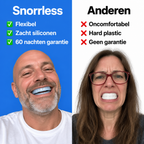 Snorrless vergeleken met andere beugels
