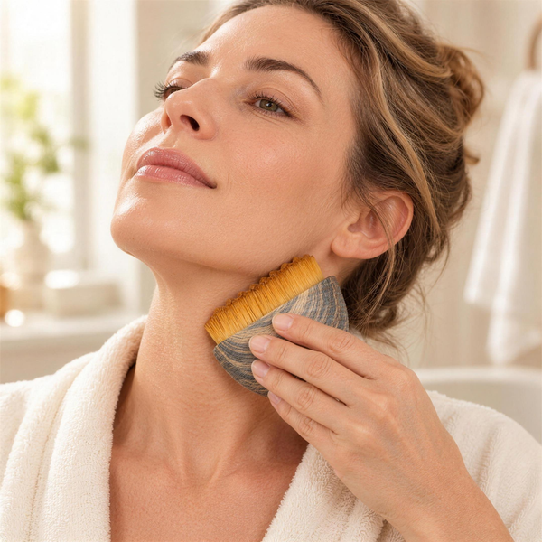 BellaBrush omhoog langs de hals