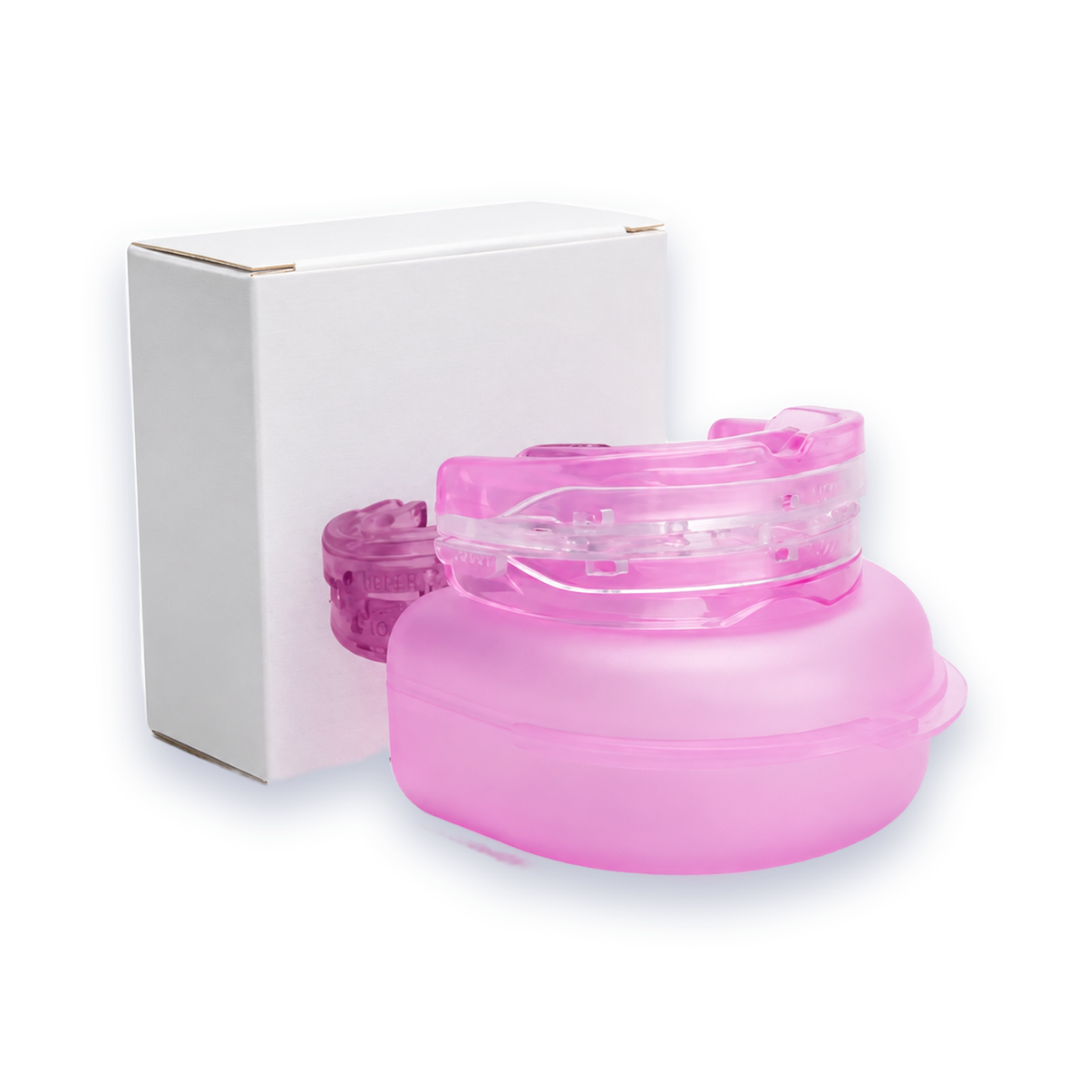 Snorrless beugel roze met bewaardoosje en verpakking
