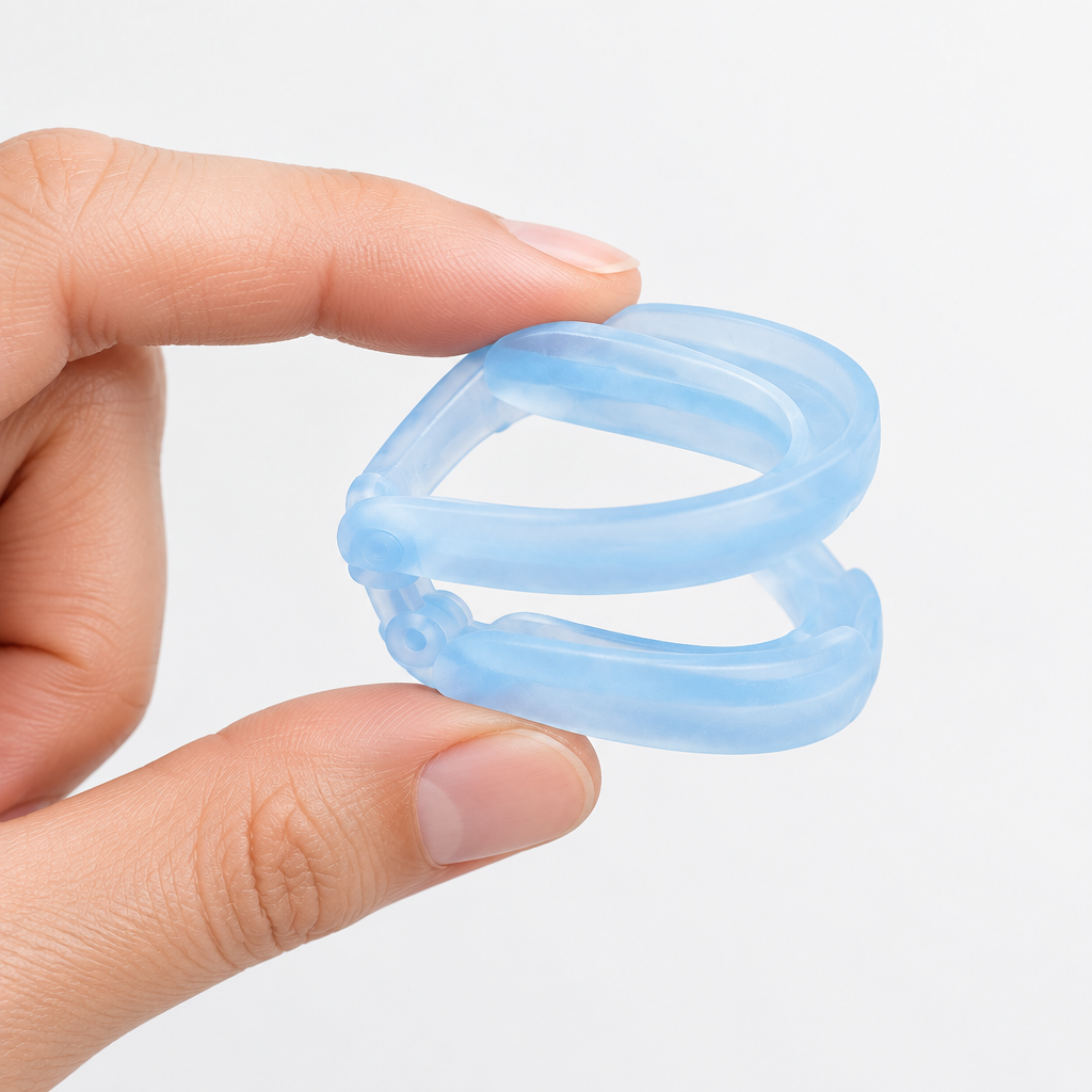 Snorrless beugel in de hand
